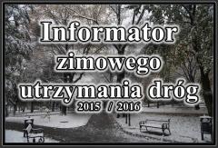 Informator zimowego utrzymania dróg na terenie Gminy Wieliczka w sezonie 2015 / 2016