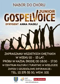 Gospel Voice Junior – nabór do chóru