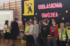 Gminny konkurs Odblaskowe Logo ŚDM organizowany przez Szkołę Podstawową nr 2 w Wieliczce