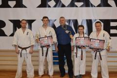Trzy medale wielickich karateków na Mistrzostwach Polski Makroregion Południowy - Leżajsk 2016