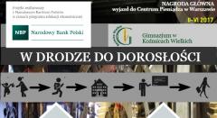 W drodze do dorosłości -  projekt realizowany z Narodowym Bankiem Polskim