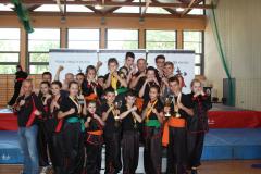 56 medali Młodzieżowego Klubu Sportowego Kung Fu oraz Szkoły Sztuk Walki Kung Fu „Lung” z Wieliczki w Mistrzostwach Polski