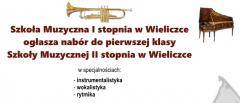 Nabór do pierwszej klasy Szkoły Muzycznej II stopnia w Wieliczce
