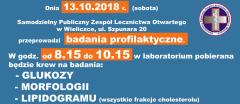 Zapobiegaj, zamiast leczyć - badania profilaktyczne w SPZLO Wieliczka
