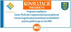 Konsultacje projektu Programu współpracy Gminy Wieliczka z organizacjami pozarządowymi ...