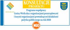 Konsultacje projektu programu współpracy MiG Wieliczka z org. pozarządowymi