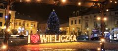 I love Wieliczka - świąteczna dekoracja wielickiego rynku