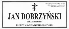 Zmarł Jan Dobrzyński -  zasłużony lekarz pediatra
