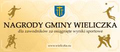 Nagrody Gminy Wieliczka dla zawodników za osiągnięte wyniki sportowe