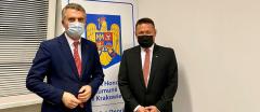 Spotkanie Burmistrza Wieliczki z Ambasadorem Rumunii w Polsce