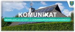 Wiadomość dla uczestników projektu „Ekopartnerzy na rzecz słonecznej energii Małopolski”
