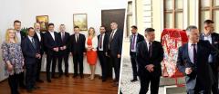 Wizyta Ambasadora Rumunii Cosmin Onisii w Wieliczce