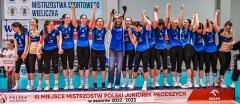 Brązowe medalistki Mistrzostw Polski Juniorek Młodszych