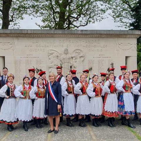 Z wizytą w partnerskim mieście Saint-Andre-lez-Lille we Francji
