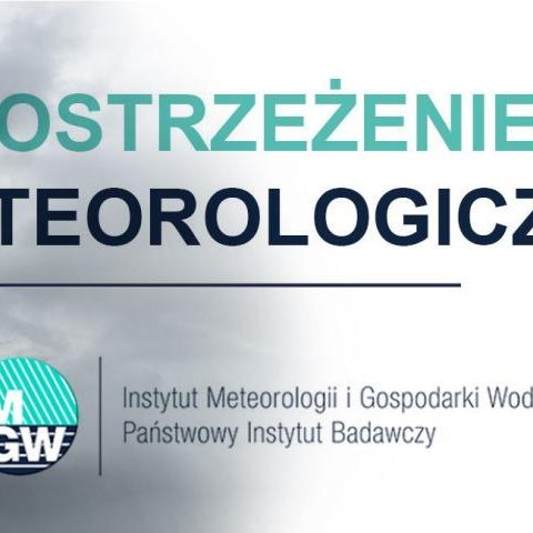 Ostrzeżenie meteorologiczne - burze