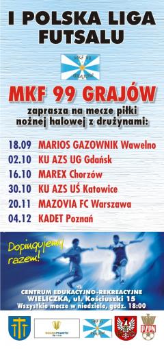 Zapraszamy na rozgrywki I Polskiej Ligi Futsalu!